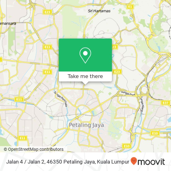 Jalan 4 / Jalan 2, 46350 Petaling Jaya map