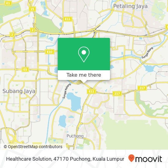 Healthcare Solution, 47170 Puchong map