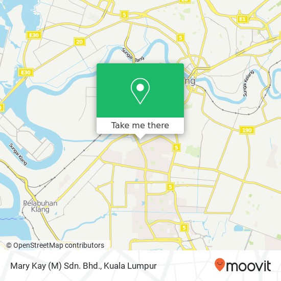 Mary Kay (M) Sdn. Bhd. map