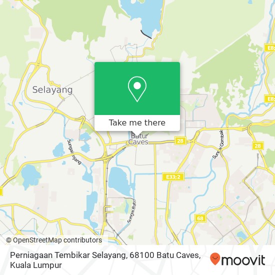 Perniagaan Tembikar Selayang, 68100 Batu Caves map
