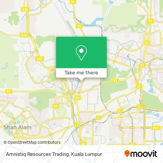 Amnistiq Resources Trading map