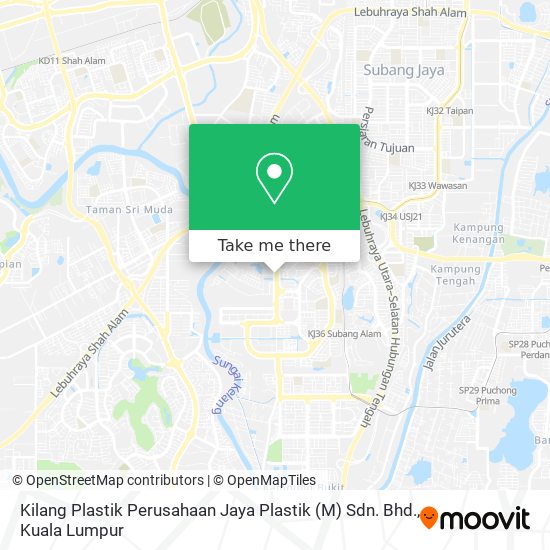 Kilang Plastik Perusahaan Jaya Plastik (M) Sdn. Bhd. map