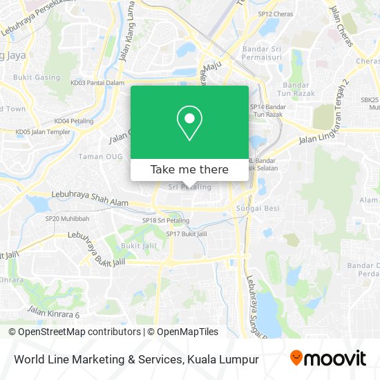 World Line Marketing & Services map