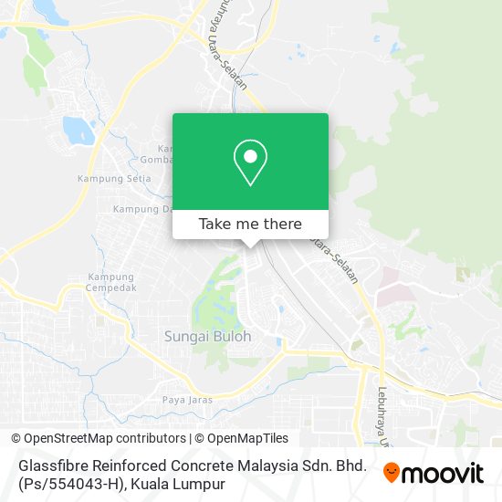 Peta Glassfibre Reinforced Concrete Malaysia Sdn. Bhd. (Ps / 554043-H)