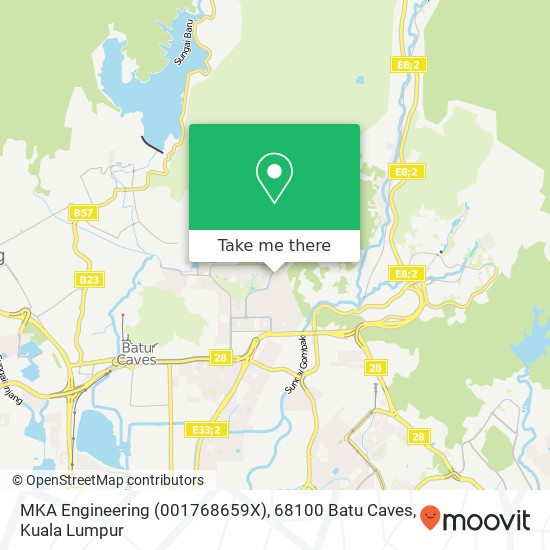 MKA Engineering (001768659X), 68100 Batu Caves map