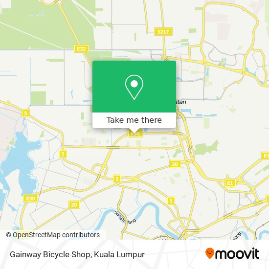 Gainway Bicycle Shop map