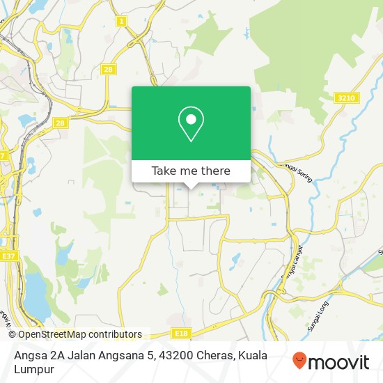 Angsa 2A Jalan Angsana 5, 43200 Cheras map