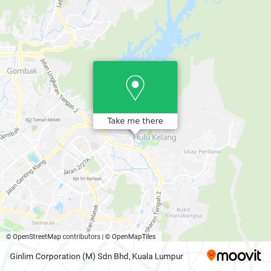 Ginlim Corporation (M) Sdn Bhd map