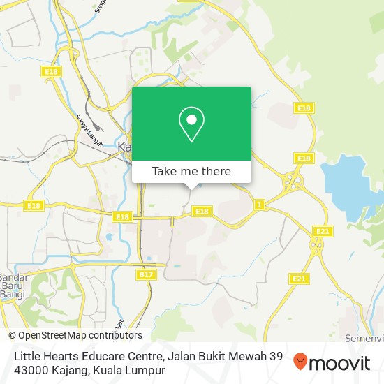 Little Hearts Educare Centre, Jalan Bukit Mewah 39 43000 Kajang map