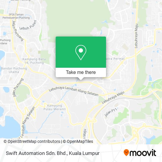 Swift Automation Sdn. Bhd. map