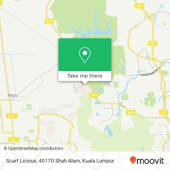 Peta Scarf Licious, 40170 Shah Alam