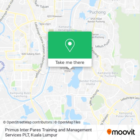Primus Inter Pares Training and Management Services PLT map