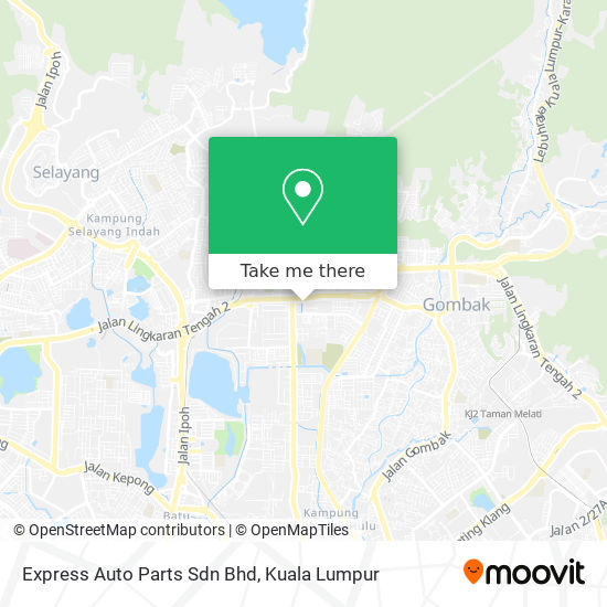 Express Auto Parts Sdn Bhd map