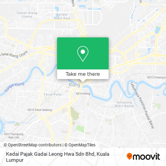 Peta Kedai Pajak Gadai Leong Hwa Sdn Bhd