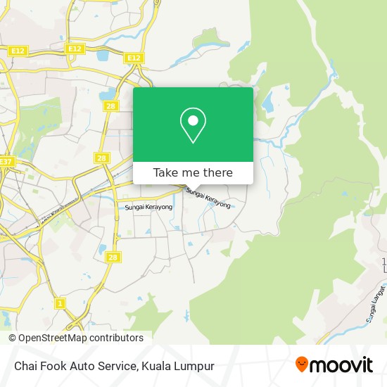 Chai Fook Auto Service map
