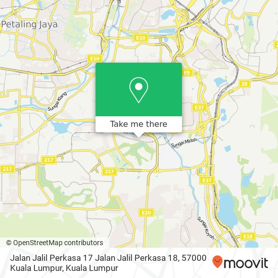 Jalan Jalil Perkasa 17 Jalan Jalil Perkasa 18, 57000 Kuala Lumpur map