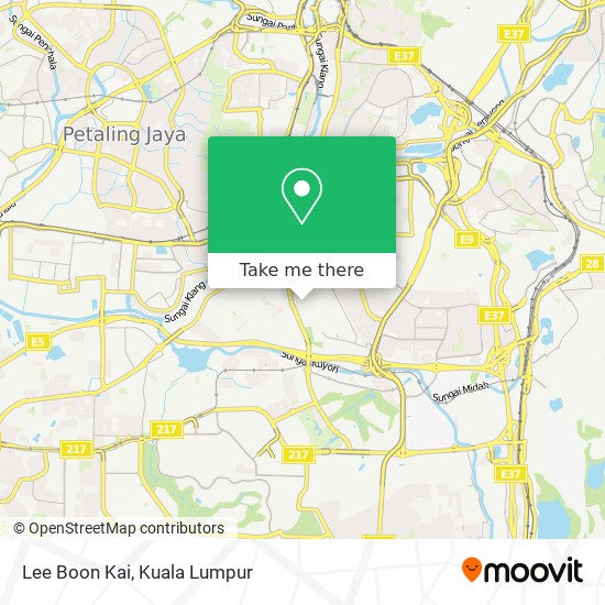 Lee Boon Kai map