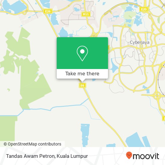 Tandas Awam Petron map