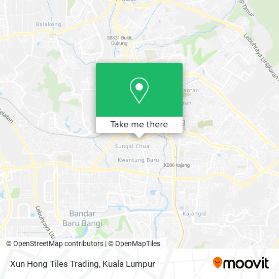 Xun Hong Tiles Trading map