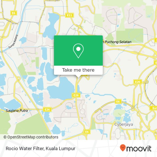 Rocio Water Filter map
