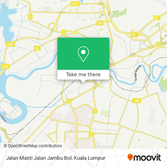 Jalan Masti Jalan Jambu Bol map