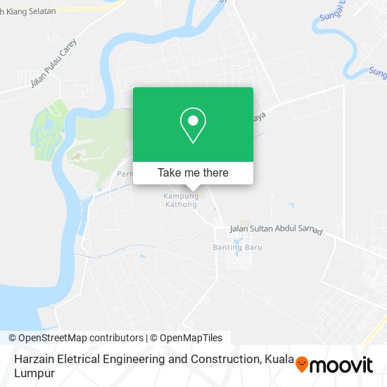 Harzain Eletrical Engineering and Construction map
