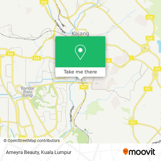 Ameyra Beauty map