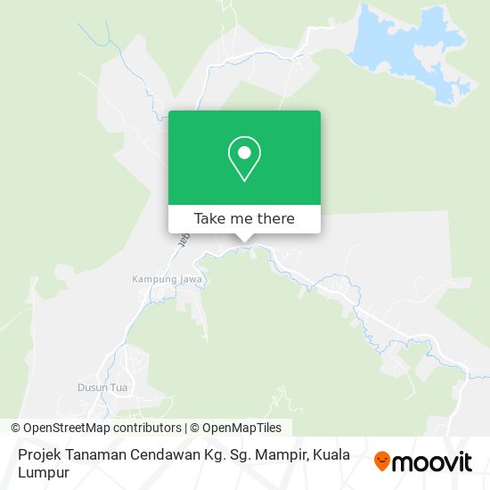 Projek Tanaman Cendawan Kg. Sg. Mampir map