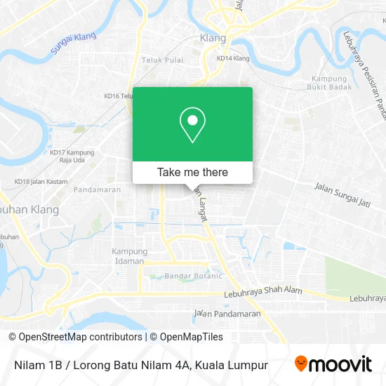 Nilam 1B / Lorong Batu Nilam 4A map