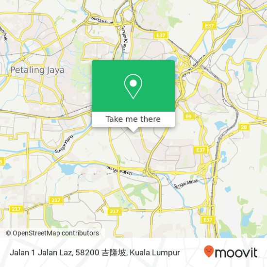 Jalan 1 Jalan Laz, 58200 吉隆坡 map