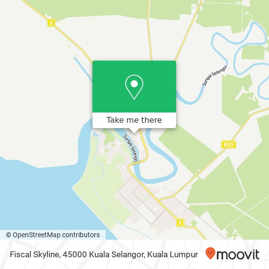 Fiscal Skyline, 45000 Kuala Selangor map