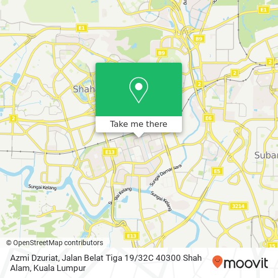 Azmi Dzuriat, Jalan Belat Tiga 19 / 32C 40300 Shah Alam map