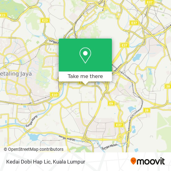 Kedai Dobi Hap Lic map