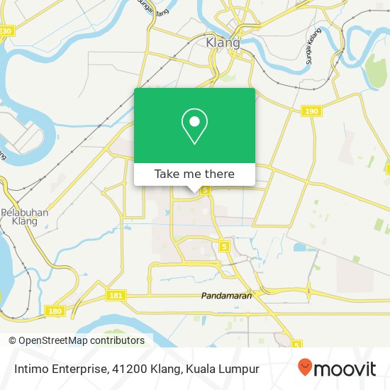 Intimo Enterprise, 41200 Klang map