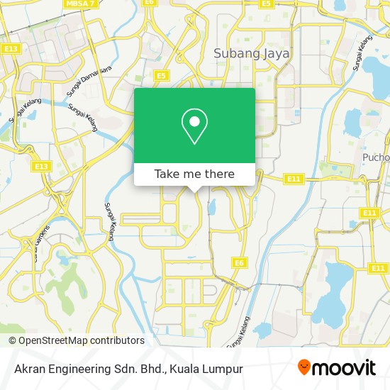 Akran Engineering Sdn. Bhd. map