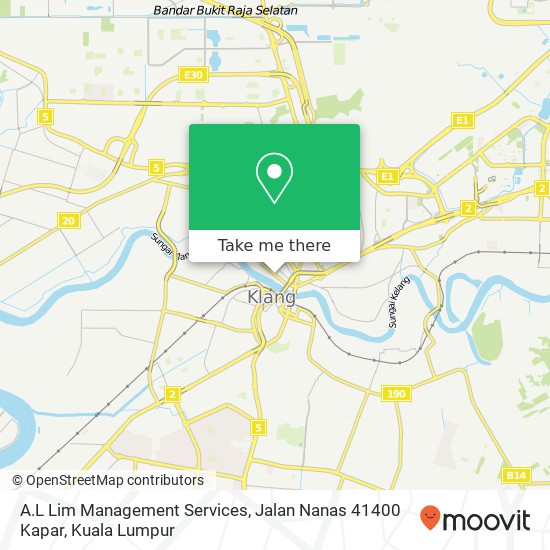 A.L Lim Management Services, Jalan Nanas 41400 Kapar map