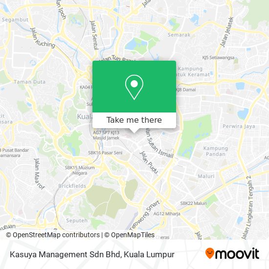 Kasuya Management Sdn Bhd map