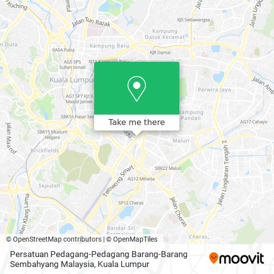 Persatuan Pedagang-Pedagang Barang-Barang Sembahyang Malaysia map