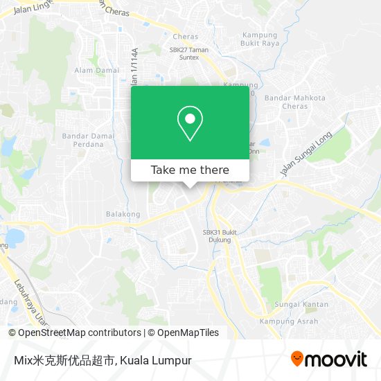 Mix米克斯优品超市 map