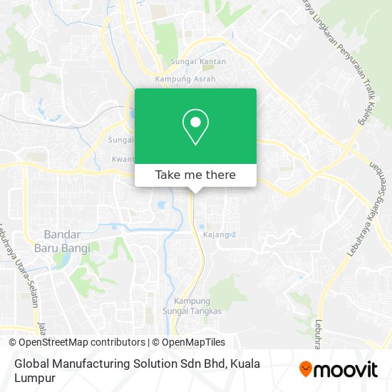 Global Manufacturing Solution Sdn Bhd map