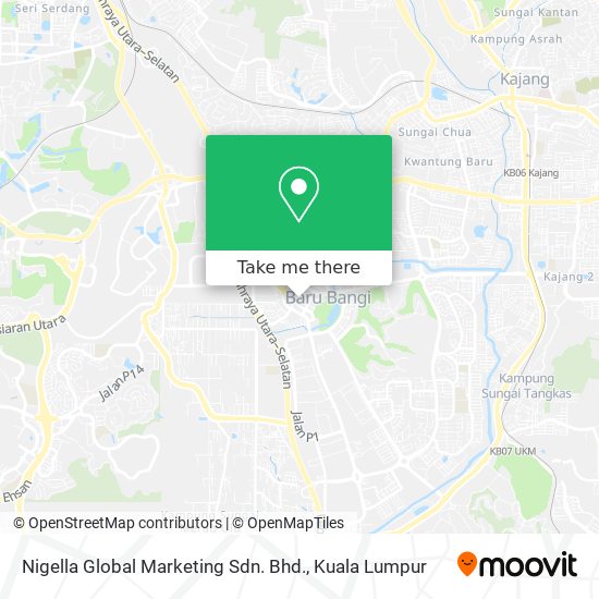 Nigella Global Marketing Sdn. Bhd. map