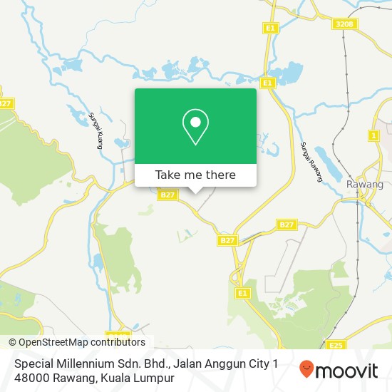 Special Millennium Sdn. Bhd., Jalan Anggun City 1 48000 Rawang map