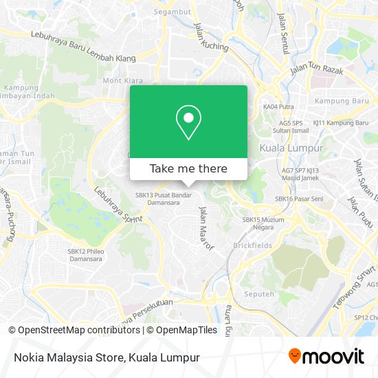 Peta Nokia Malaysia Store