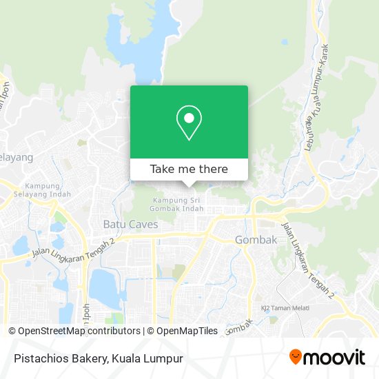 Pistachios Bakery map
