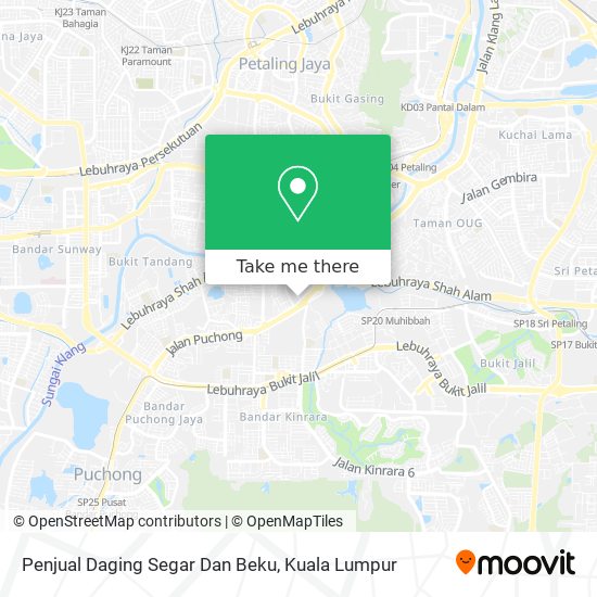 Penjual Daging Segar Dan Beku map