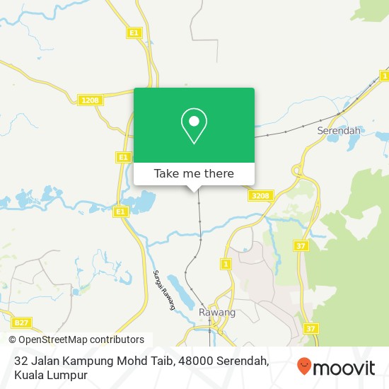 32 Jalan Kampung Mohd Taib, 48000 Serendah map