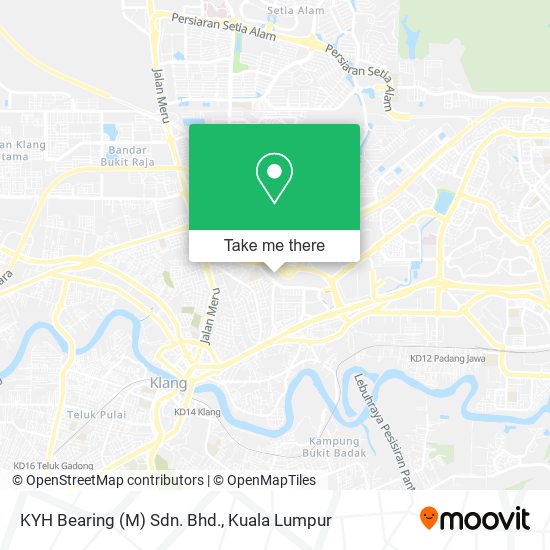 KYH Bearing (M) Sdn. Bhd. map