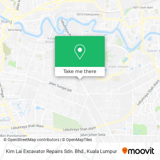 Peta Kim Lai Excavator Repairs Sdn. Bhd.