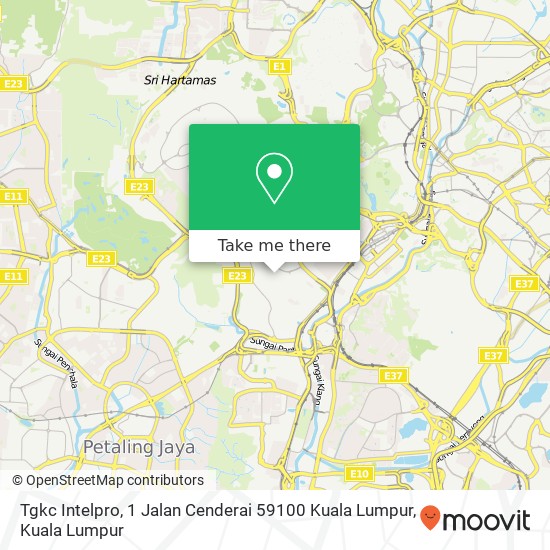 Tgkc Intelpro, 1 Jalan Cenderai 59100 Kuala Lumpur map