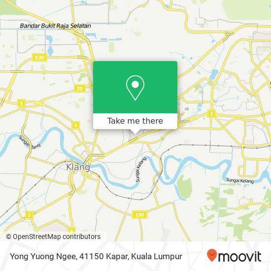 Yong Yuong Ngee, 41150 Kapar map